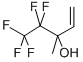 4,4,5,5,5-PENTAFLUORO-3-METHYLPENT-1-ENE-3-OL Struktur