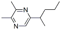 Pyrazine, 2,3-dimethyl-5-(1-methylbutyl)- (9CI) Struktur