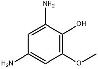 Phenol, 2,4-diamino-6-methoxy- (9CI) Struktur