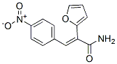 3-(4-nitrophenyl)-2-(2-furyl)acrylamide Struktur