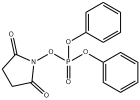 DIPHENYL SUCCINIMIDYL PHOSPHATE Struktur