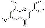 6,8-dimethoxyflavone Struktur