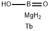 pentaboron magnesium terbium(3+) decaoxide Struktur