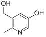 3-Pyridinemethanol,5-hydroxy-2-methyl-(9CI) Struktur