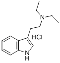 N,N-Diethyltryptaminehydrochloride Struktur