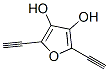 3,4-Furandiol, 2,5-diethynyl- (9CI) Struktur