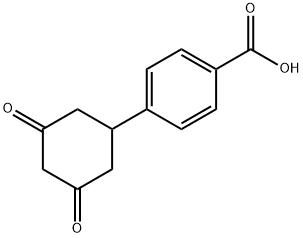 4-(3,5-DIOXOCYCLOHEXYL)BENZOIC ACID Struktur