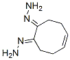 (5Z)-5-Cyclooctene-1,2-dione dihydrazone Struktur