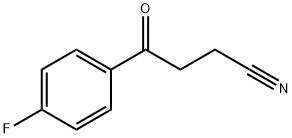 4-(4-FLUOROPHENYL)-4-OXOBUTANENITRILE Struktur