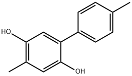 4,4'-Dimethylbiphenyl-2,5-diol Struktur