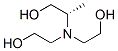 1-Propanol,2-[bis(2-hydroxyethyl)amino]-,(S)-(9CI) Struktur