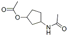 Acetamide, N-[3-(acetyloxy)cyclopentyl]- (9CI) Struktur