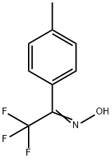 2,2,2-TRIFLUORO-1-P-TOLYL-ETHANONEOXIME Struktur