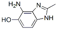 1H-Benzimidazol-5-ol,  4-amino-2-methyl-  (9CI) Struktur