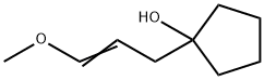 Cyclopentanol, 1-(3-methoxy-2-propenyl)- (9CI) Struktur