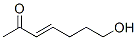 3-Hepten-2-one, 7-hydroxy-, (3E)- (9CI) Struktur