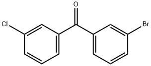 3-BROMO-3'-CHLOROBENZOPHENONE Struktur