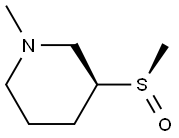 Piperidine, 1-methyl-3-(methylsulfinyl)-, (R*,S*)- (9CI) Struktur