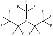 Perfluor-N-methyl-N,N-diethylamine Struktur