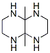 Pyrazino[2,3-b]pyrazine, decahydro-4a,8a-dimethyl- (9CI) Struktur