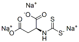 N-(Dithiocarboxy)-L-aspartic acid trisodium salt Struktur