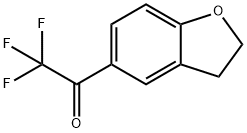 Ethanone, 1-(2,3-dihydro-5-benzofuranyl)-2,2,2-trifluoro- (9CI) Struktur