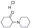 2-piperidinocyclohexan-1-one hydrochloride Struktur