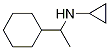 N-(1-cyclohexylethyl)cyclopropanaMine Struktur