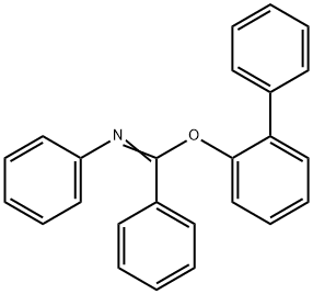 N-Phenylbenzimidic acid 2-biphenylyl ester Struktur