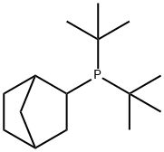 DI-TERT-BUTYL-2-NORBORNYLPHOSPHINE Struktur