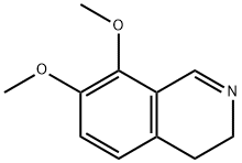 7,8-dimethoxy-3,4-dihydroisoquinoline Struktur