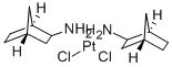 (Z)-Bis(2-norbornaneammine)dichloroplatinum (II) Struktur