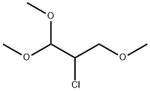 2-chloro-1 1 3 -TRIMETHOXYPROPANE Struktur