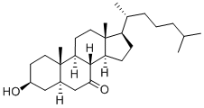 7-KETOCHOLESTANOL Struktur