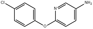 5-Amino-2-(4-chlorophenoxy)pyridine Struktur