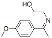 Ethanol, 2-[[1-(4-methoxyphenyl)ethylidene]amino]- (9CI) Struktur