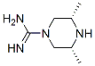 1-Piperazinecarboximidamide,3,5-dimethyl-,cis-(9CI) Struktur