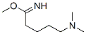 Pentanimidic acid, 5-(dimethylamino)-, methyl ester (9CI) Struktur