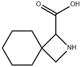 2-Azaspiro[3.5]nonane-1-carboxylicacid(9CI) Struktur