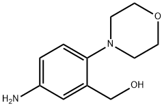 (5-amino-2-morpholinophenyl)methanol Struktur