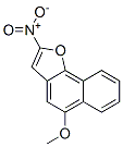 2-NITRO-5-METHOXYNAPHTHO(1,2-B)FURAN Struktur