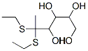 5,5-bis(ethylsulfanyl)hexane-1,2,3,4-tetrol Struktur