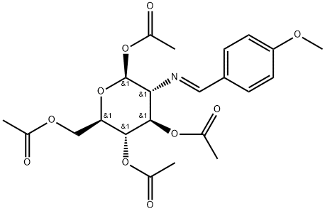 2-(4-Methoxybenzylidene)imino-2-deoxy-1,3,4,6-Tetra-O-acetyl--D-glucopyranose