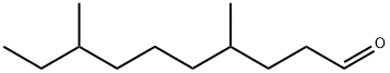 4,8-dimethyldecanal  Struktur