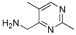 4-Pyrimidinemethanamine, 2,5-dimethyl- (9CI) Struktur