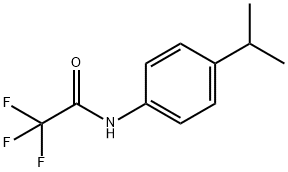 2,2,2-Trifluoro-N-(4-isopropylphenyl)acetaMide Struktur