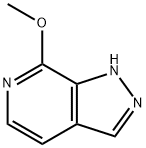 7-甲氧基-1H-吡唑并[3,4-C]吡啶 結構式