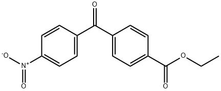 4-ETHOXYCARBONYL-4'-NITROBENZOPHENONE Struktur