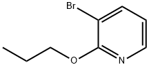 3-BROMO-2-PROPYLOXYPYRIDINE Struktur