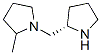 Pyrrolidine, 2-methyl-1-[(2S)-2-pyrrolidinylmethyl]- (9CI) Struktur